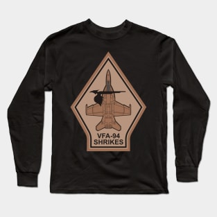 VFA-94 Mighty Shrikes - F/A-18 Long Sleeve T-Shirt